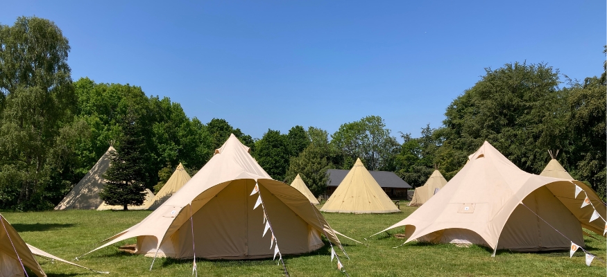 The teepee village