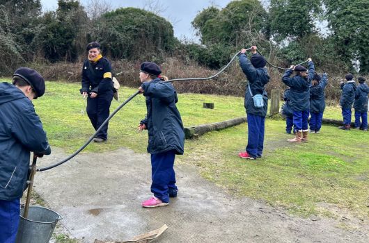 Children Aid raiders experience at Henley Fort
