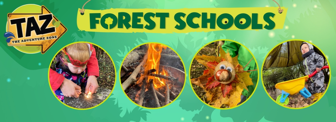 Best Forest School in Surrey, fireligting, outdoor fire for cooking, arts and crafts and children collecting wood for the fire circle activity