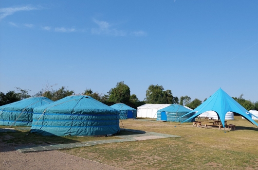 Henley Fort Yurts Guildford school residential surrey