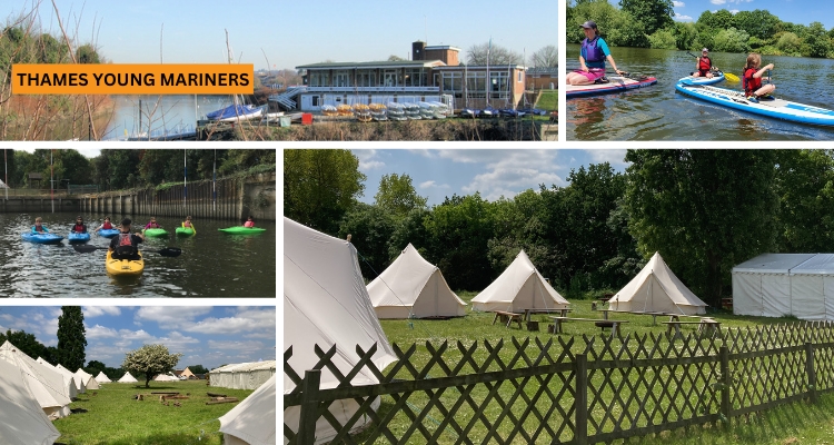 thames young mariners teepees school residentials and DofE Gold residentials water activities in Surrey