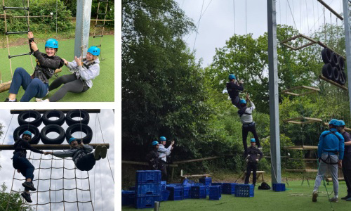 High Ropes at High Ashurst surrey outdoor learning and development