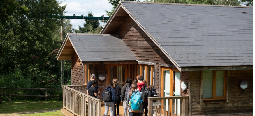 A cabin at High Ashurst