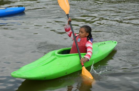 Kayak girl